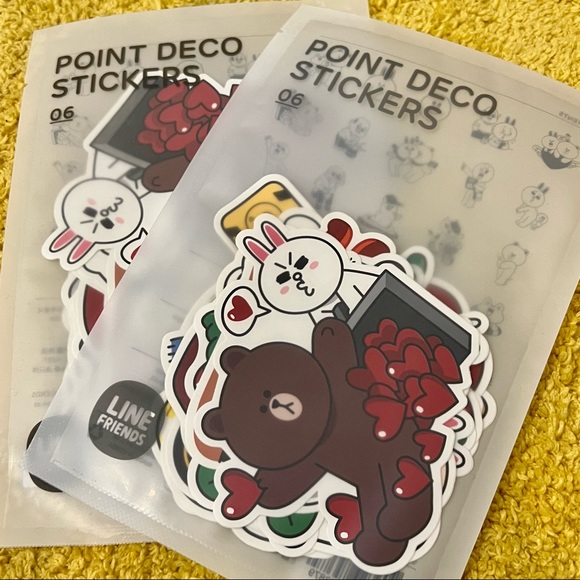 Line friends deco sticker 6 - Picture 4 of 4